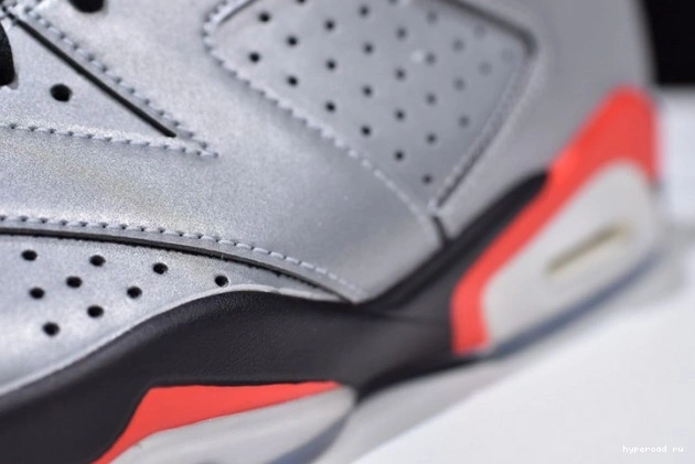 Reflective Air Jordan 6 CI4072-001 Infrared JSP 3M 0810